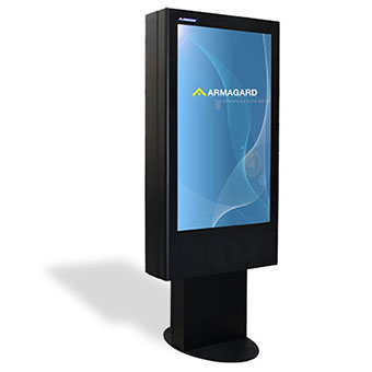 outdoor digital signage enclosure